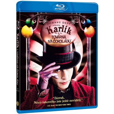 Karlík a továrna na čokoládu - Blu-ray