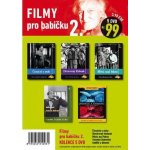 Filmy pro babičku 2. - 5 DVD pošetka – Zboží Mobilmania