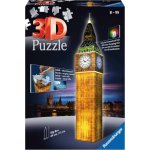 Ravensburger 3D puzzle Svítící Big Ben 216 ks – Zbozi.Blesk.cz