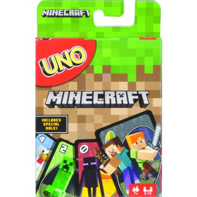 Mattel Uno Minecraft EN – Zboží Mobilmania