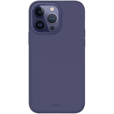 Pouzdro UNIQ Lino iPhone 14 Pro Max fialové