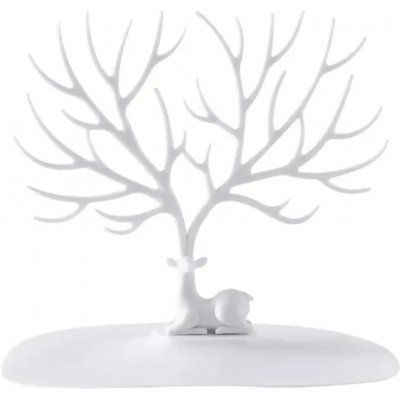 Amparo Miranda stojánek na šperky Jelen AM032 bílá – Zboží Dáma