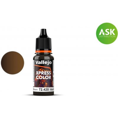 Vallejo Barva Game Xpress Color 72420 Wasteland Brown 18ml – Sleviste.cz