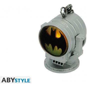 Přívěsek na klíče ABYstyle Batman Bat Signal svítící