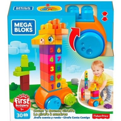 Mega Bloks First Builders 123 kostky – Zboží Mobilmania