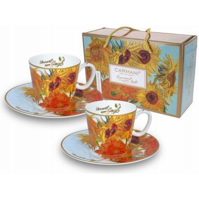 Carmani Vincent Van Gogh porcelán 2 x 100 ml