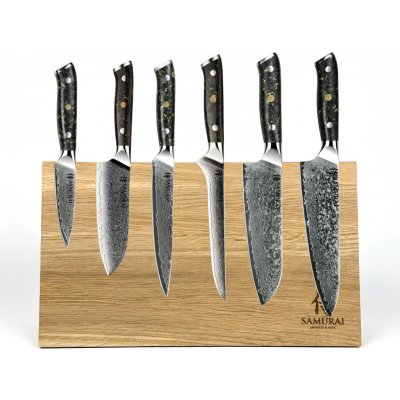 Samurai Santoku Carbon Gold 6 ks – Hledejceny.cz