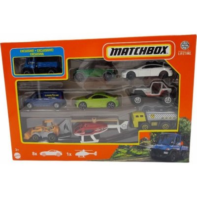 Matchbox 9 ks angličák modrý náklaďák