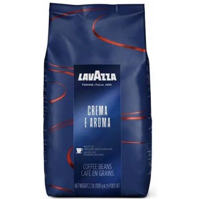 Lavazza Crema e Aroma (modrá), zrnková káva, 1000g