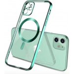 Pouzdro SES MagSafe silikonové Apple iPhone 12 mini - světle zelené – Zboží Mobilmania