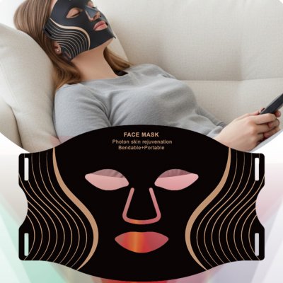 Beautyrelax LED maska na obličej 7 barev profesionální – Sleviste.cz