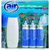 Osvěžovač vzduchu Air osvěžovač spray strojek Aqua World + náhradní náplň 3 x 15 ml