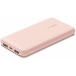 Belkin Powerbank 10.000mAh pink 15W+USB-A/C Kab. 15cm BPB011btRG – Zboží Živě
