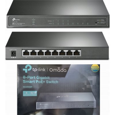 TP-Link TL-SG2008P – Sleviste.cz