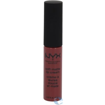 NYX Professional Makeup Soft Matte Lip Cream Ikonická tekutá rtěnka Budapest 8 ml – Zboží Mobilmania