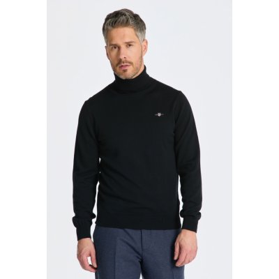 Gant Ctn/Wo Rollneck černá – Zboží Mobilmania