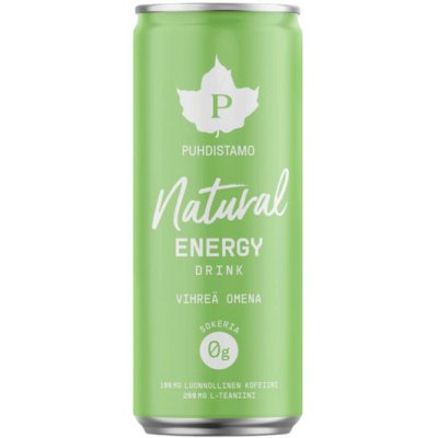 Puhdistamo Natural Energy Drink Hruška 330 ml – Zboží Mobilmania