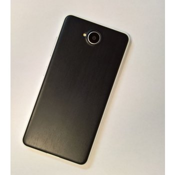 Pouzdro Mozo Back Cover Wood Microsoft Lumia 650 černé