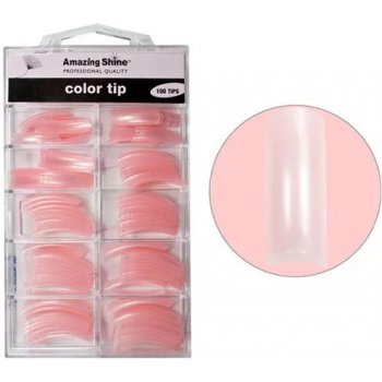 Amazing Shine Pink Pearl barevné tipy 1 10 100 ks