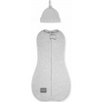 Sleepee Zavinovačka First Step Swaddle s čepičkou Světle Šedá – Zboží Dáma