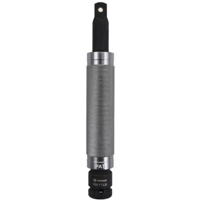 FERDUS 10.380 Momentový nástavec 135 Nm, čtyřhran 1/2", s otočnou rukojetí, tmavě stříbrný – Sleviste.cz