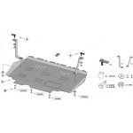 Kryt pod motor AUDI A3 Hatchback 3-Door (8P1) - Plech - 8595698041289 – Hledejceny.cz