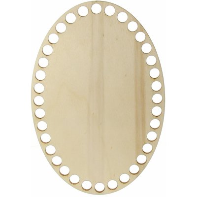 Naše galanterie Dno na košík Topol, oválné 13,5x20cm – Zboží Dáma