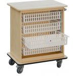DEXTER 22 ABS vozík boxový, otevřený, 880x750x520 mm, javor horský – Hledejceny.cz