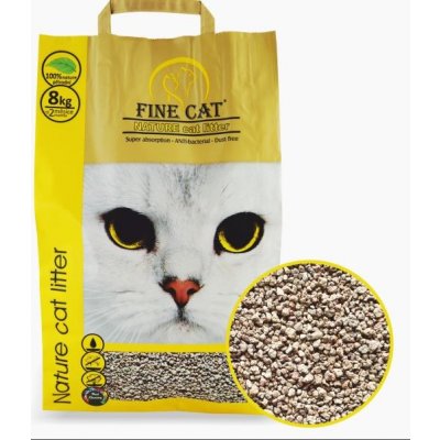 Fine Cat Nature cat litter hrudkující 8 kg – Zboží Dáma