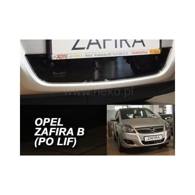 Opel Zafira B, 08 po faceliftu zimní clona masky chadiče