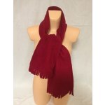 Drahstyl šála červeně vínová růžová růžová – Zboží Mobilmania