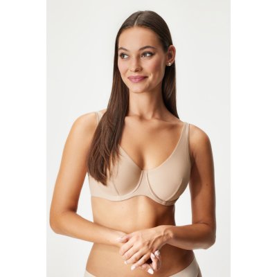Astratex podprsenka Basic Comfort nevyztužená béžová – Sleviste.cz
