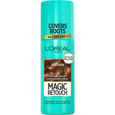 L'Oréal Magic Retouch Instant Root Concealer Spray 03 Brown 75 ml – Zboží Dáma
