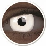 Crazy ColourVUE UV svítící 2 čočky - nedioptrické roční Glow White – Zboží Mobilmania