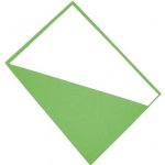 Desky se šikmým rohem - zelená, 411850 – Zboží Živě