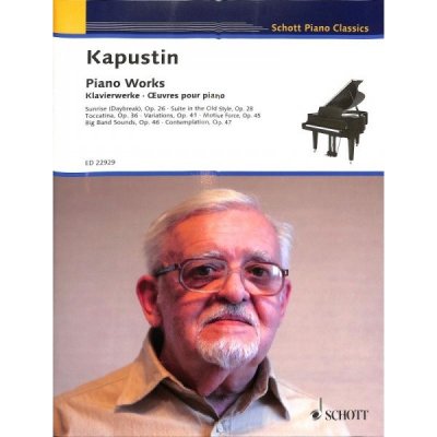 Piano Works noty pro klavír od Nikolai Kapustin – Sleviste.cz