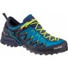 Pánské trekové boty Salewa Mtn Trainer 2 Gtx blue danube fluo green