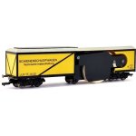 Modellbau vůz pro mechanické čištění kolejí a trolejí pro TT Lux 9735 – Zboží Dáma