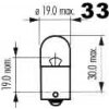 Autožárovka Narva R5W BA15s 24V 5W HD