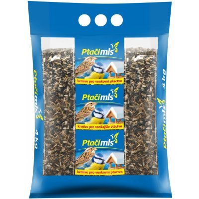 Ptačí mls krmivo Venkovní ptactvo semínka mix 4 kg – Zboží Mobilmania