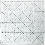 H&L Nástěnná dekorace 50x50cm, bílá – Hledejceny.cz
