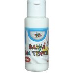 SMT Creatoys Barva na textil 60 ml bílá – Zboží Mobilmania