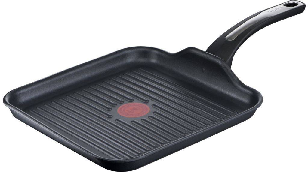 Tefal Grilovací pánev SELECTION černá hliník 26 x 26 cm