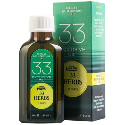 Natural Směs éterických olejů 33 bylinky 50 ml – Hledejceny.cz