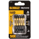 DeWalt DT7396T 5 ks, 50MM, TORX 25, EXTREME Torsion – Zboží Dáma