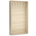 Plan Šatní stěna Border 5 háčků dub přírodní – Sleviste.cz