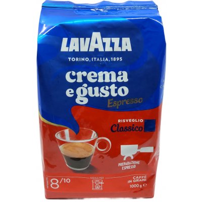 Lavazza Espresso Crema e Gusto modrá 1 kg – Zbozi.Blesk.cz