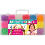 Udělej si náramek Gumičky Loom Bands 1440ks set s doplňky mix barev – Zboží Mobilmania