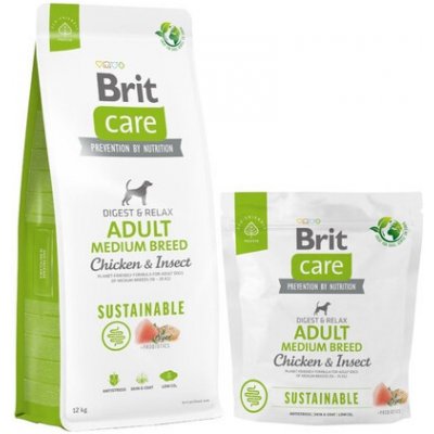 Brit Care Sustainable Adult Medium Breed Chicken & Insect 15 kg – Hledejceny.cz