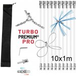 Turbo Premium Pro Rotačná kefa na čistenie komína Komplet 10 m – Zboží Dáma